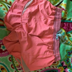 pink lululemon shorts 4 inch